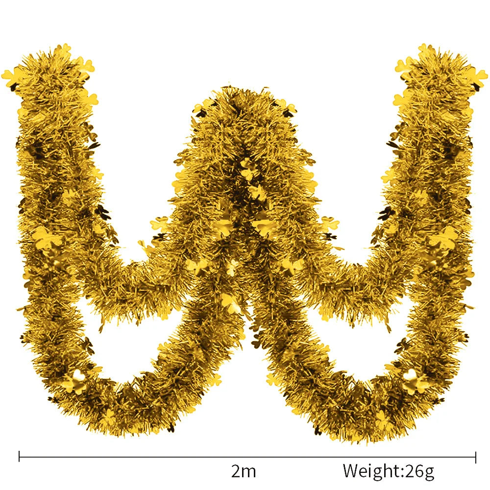 Birthday Party Wedding Party Christmas Ornaments Clover Pendant Colored Clover Wreath String