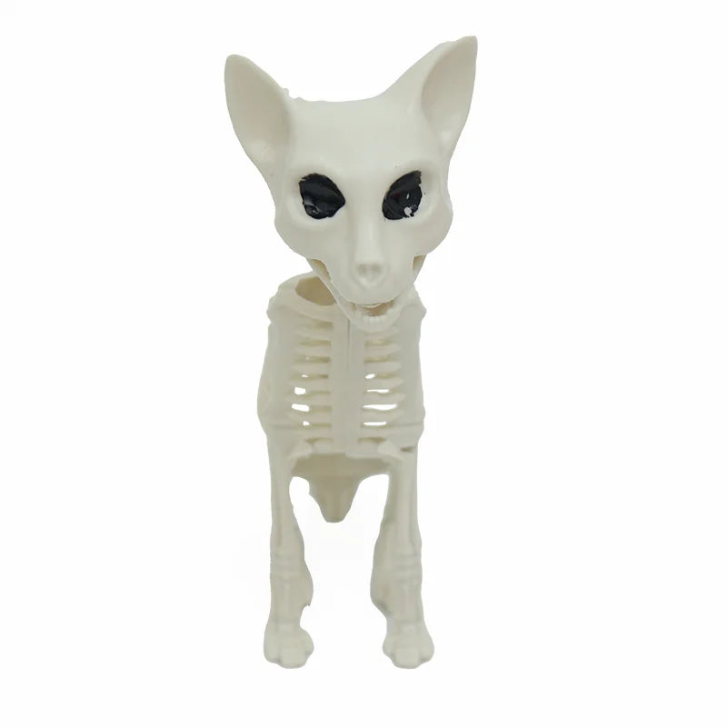 Halloween & Day of the Dead Halloween Skeletons Animals Ornaments Halloween Party Horror Activities Joints Tabletop Props Supplies