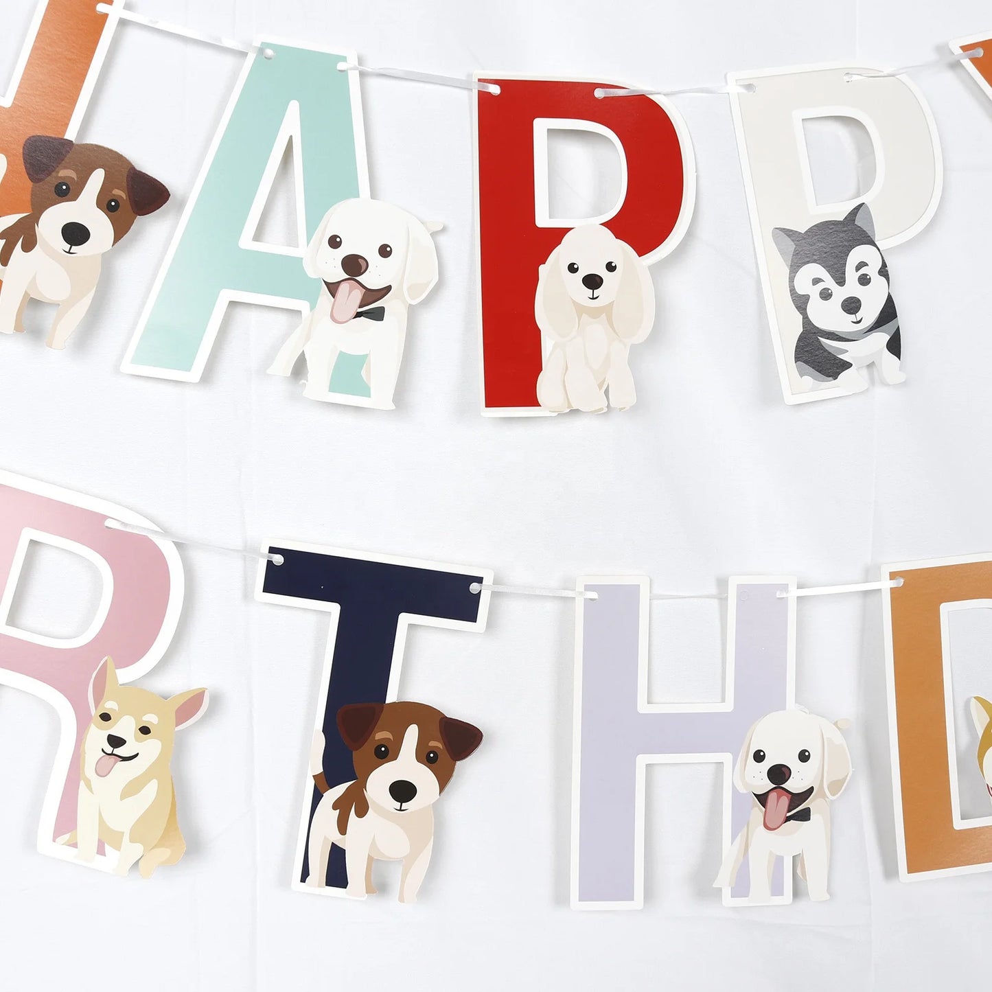Birthday Party 2 Pet Birthday Party Supplies Tableware Set Pet Dog Children's Theme Disposable Cardboard Cup Napkin Dog Birthday Party Ornaments