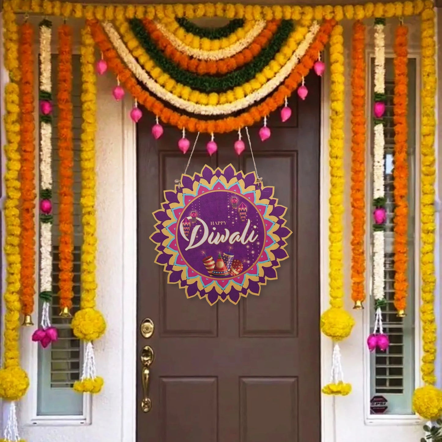 Halloween & Day of the Dead Diwali Party Decorations Door Pendants Middle Eastern Atmosphere Creative Fireplace Mantel Sign