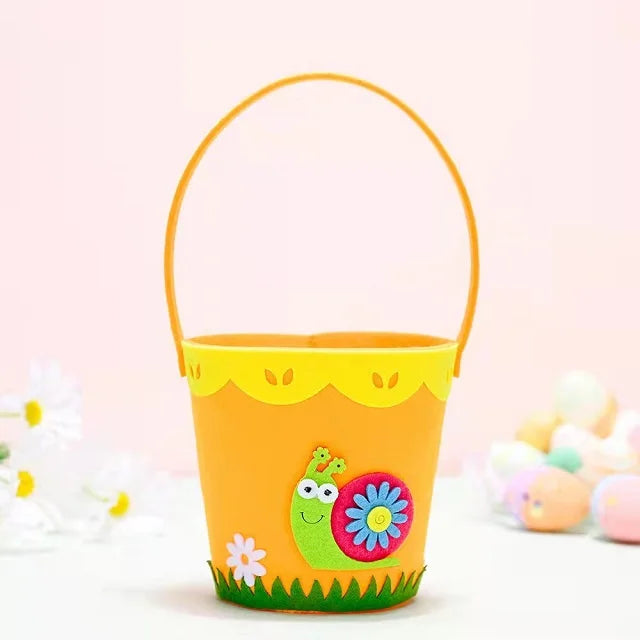 Easter and Thanksgiving 3 Wholesale Custom Felt Easter Party Decor Children's Egg Pack Rabbit Barrel Happy Easter Supplies