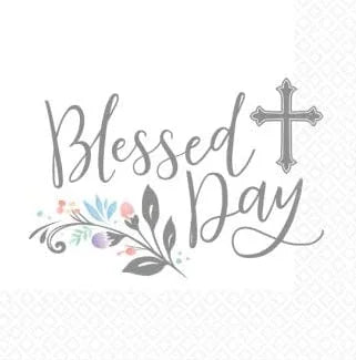 18-Person Plate Napkin Cup Table Stand Hanging Whirlpool Baptism Communion Devotion Blessing Holy Day Cross Design Decoration