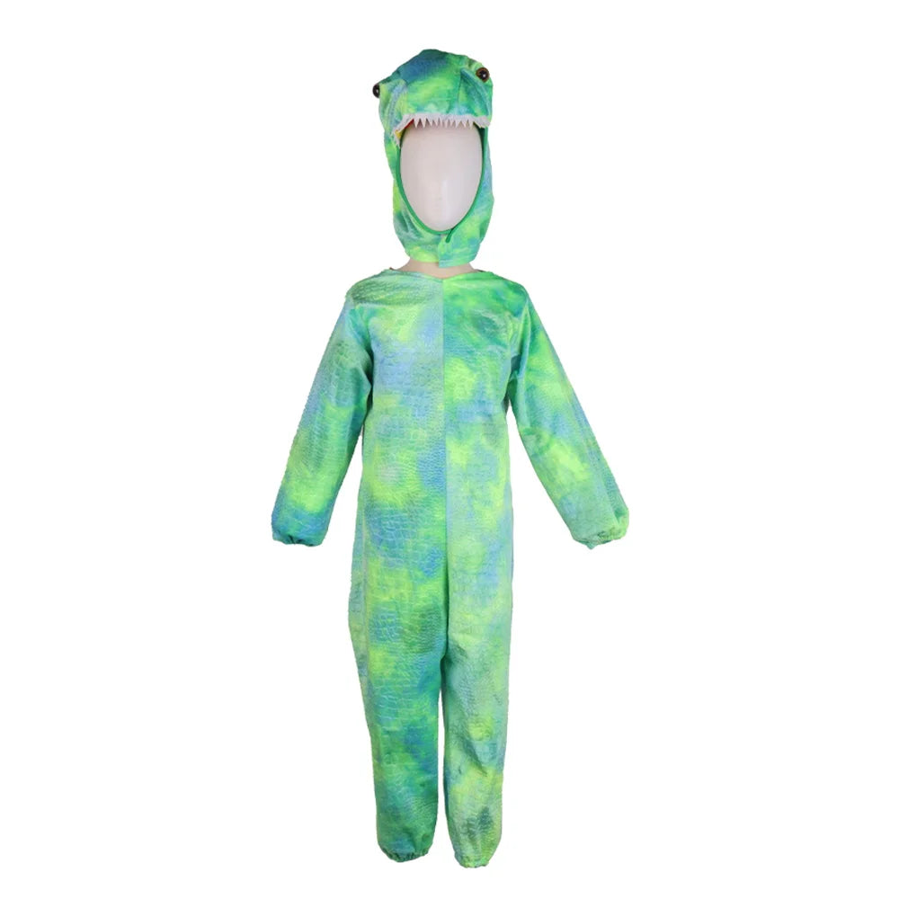 Halloween & Death Day 95cm Baby Animal Costumes Unisex Toddler Dinosaur Outfit Halloween Dress up Romper Hat Costume Set Party Decorations