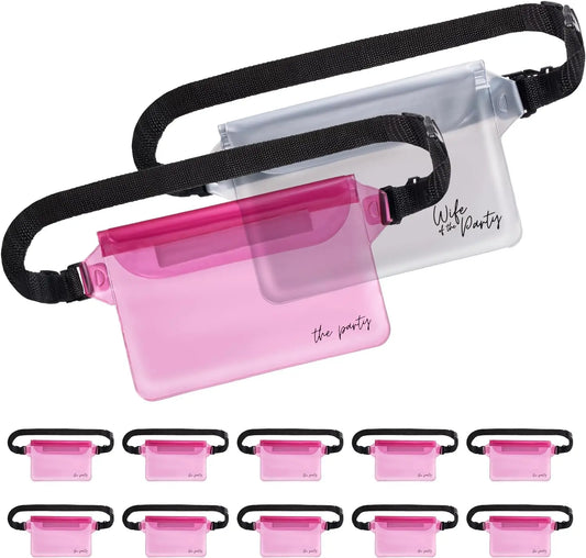 Bachelorette Party 1 Waterproof Bachelorette Party Fanny Bag Beach Pool Swimming Accessories Gift Bag Party Favorite Personalized Bridal Bag