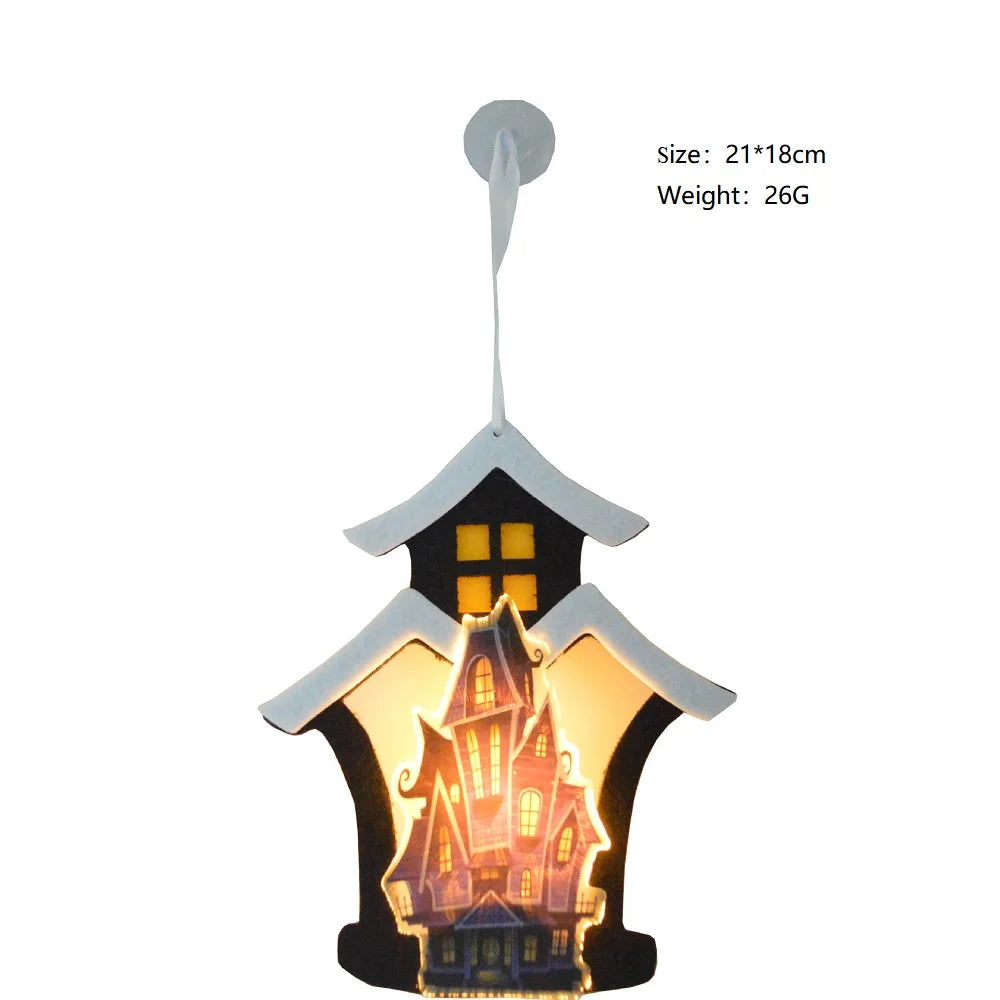 New Year's Eve decoration LED lights up toy ghost bat Halloween decoration, and the delivery will automatically adjust the latest number of years.