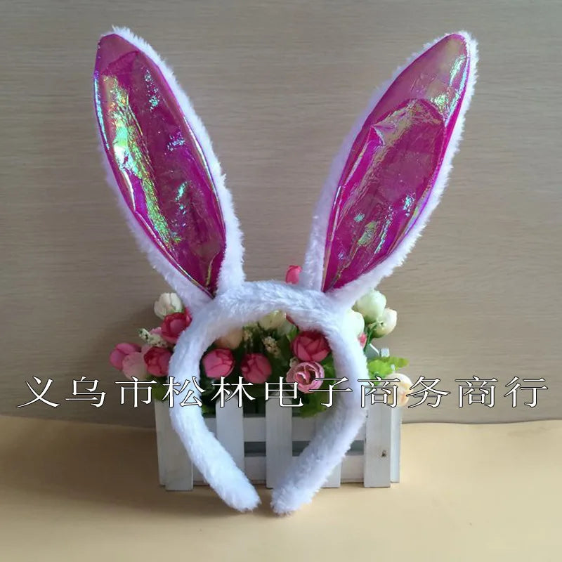 Easter and Thanksgiving 3 Headbands Cute Bunny Headbands Holiday Party Gifts Valentine's Day Decorations Jesus Easter Bunny Headbands