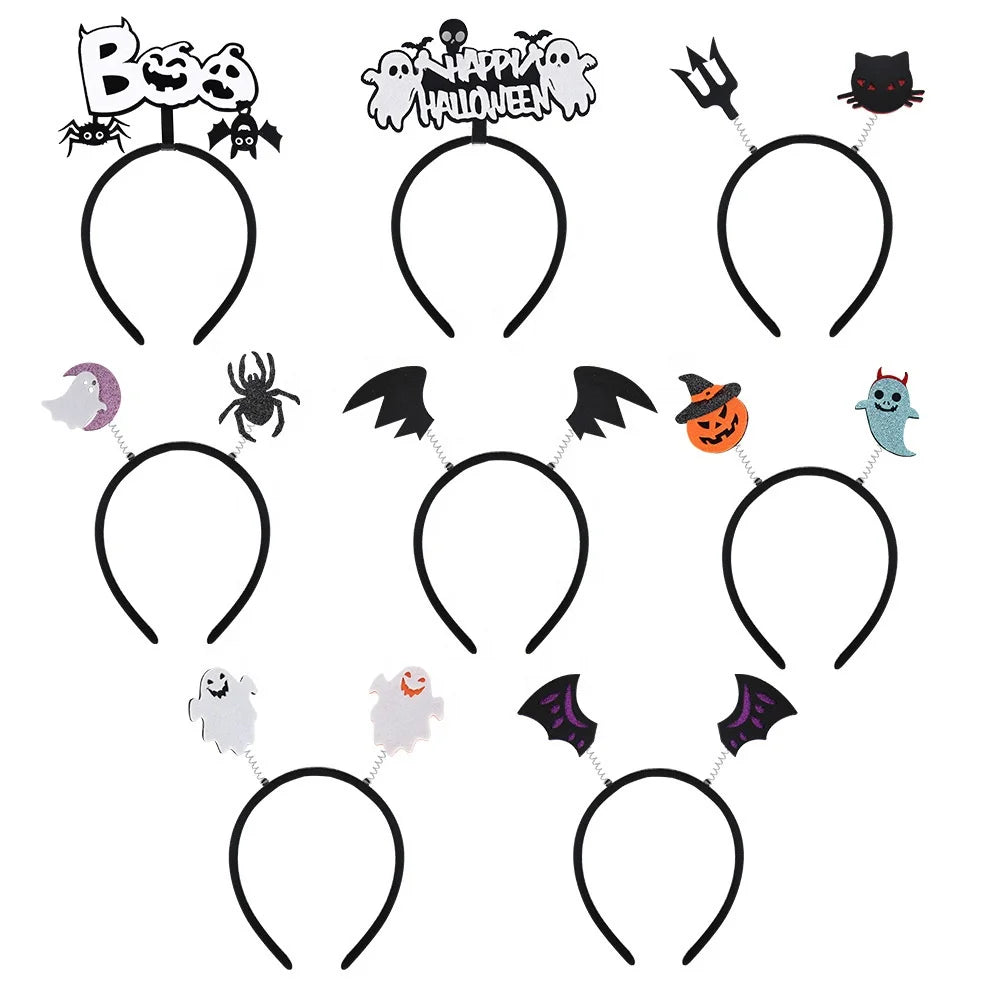 Halloween & Dead Day Promotional Gifts Wholesale Cheap Halloween Party Headbands Party Supplies Costumes Hair Accessories