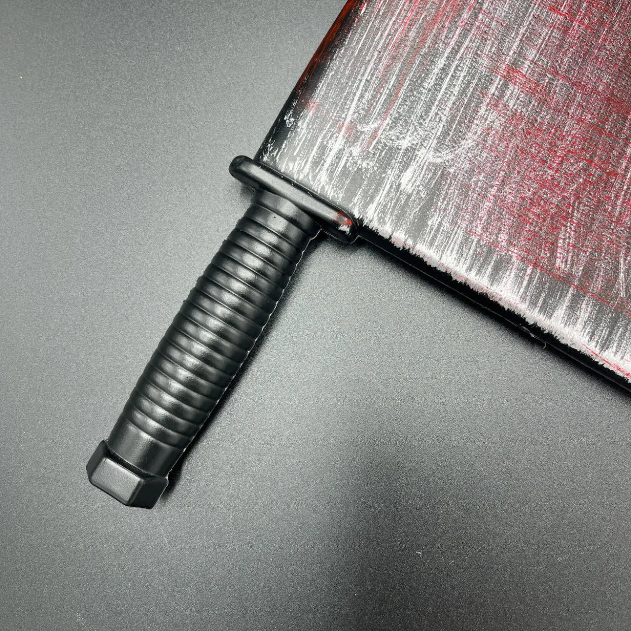 Halloween & Death Day 40 * 20cm Giant Realistic Kitchen Cleaver for Haunted Houses Halloween Party Artificial Plastic Bloody Halloween Butcher Knife