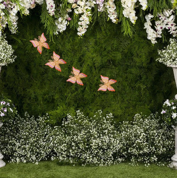 1 Wedding party, wholesale wedding birthday holiday party decoration supply 3D butterfly paper pearl wall sticker