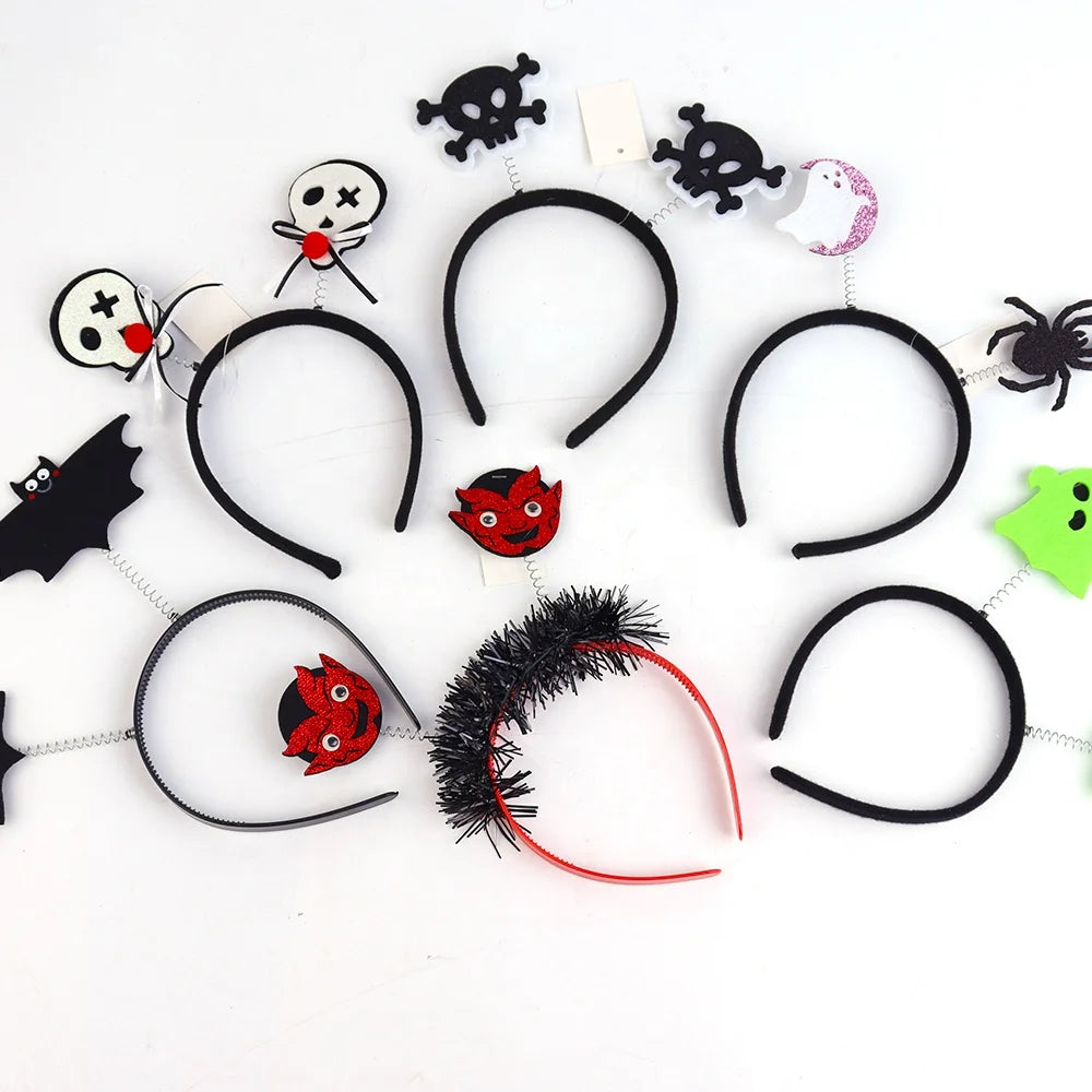 Halloween & Day of the Dead Custom Bundle Funny Halloween 3D Headband Assorted Design Halloween Boppers