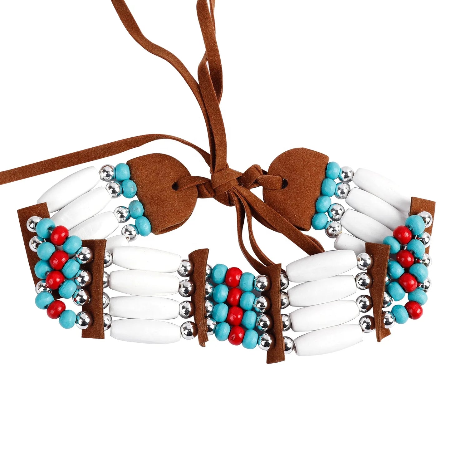 Carnaval Necklace Indian Apparel Accessories Ethnic Beaded Jewelry