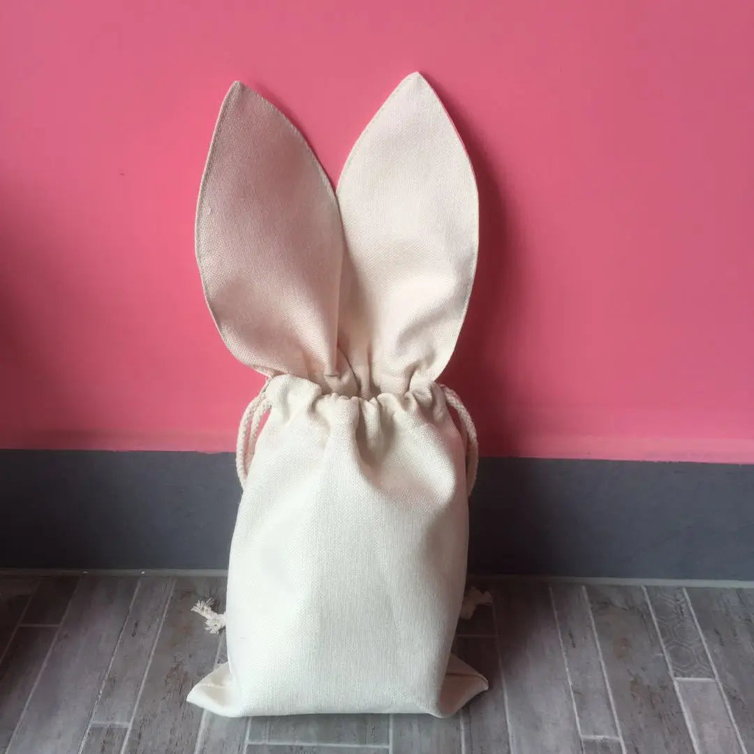 Easter and Thanksgiving 3 DIY Pull-Up Fine Linen Easter Ear Free Party Deals Gift Bags Kids Egg Hunt Stuffed Baskets