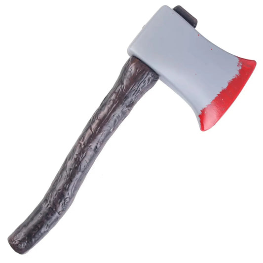 Halloween & Day of the Dead 40 * 16cm Halloween Character r Johnny Props Scary Halloween Party Supplies Plastic Axe Props Halloween Fake Bloody Axe