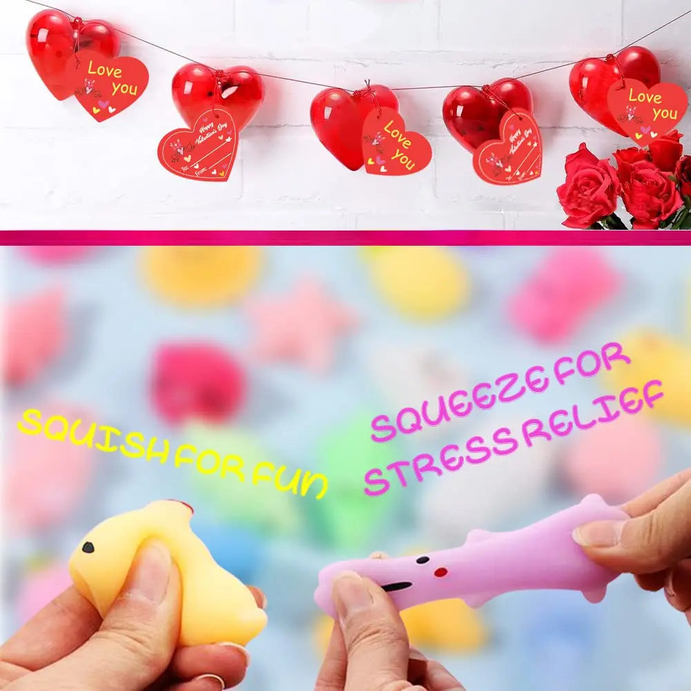 Wedding Party 0 28 Pieces Mochsquist Children's Toys Full of Card Hearts Prefer Children's Exchange Gifts