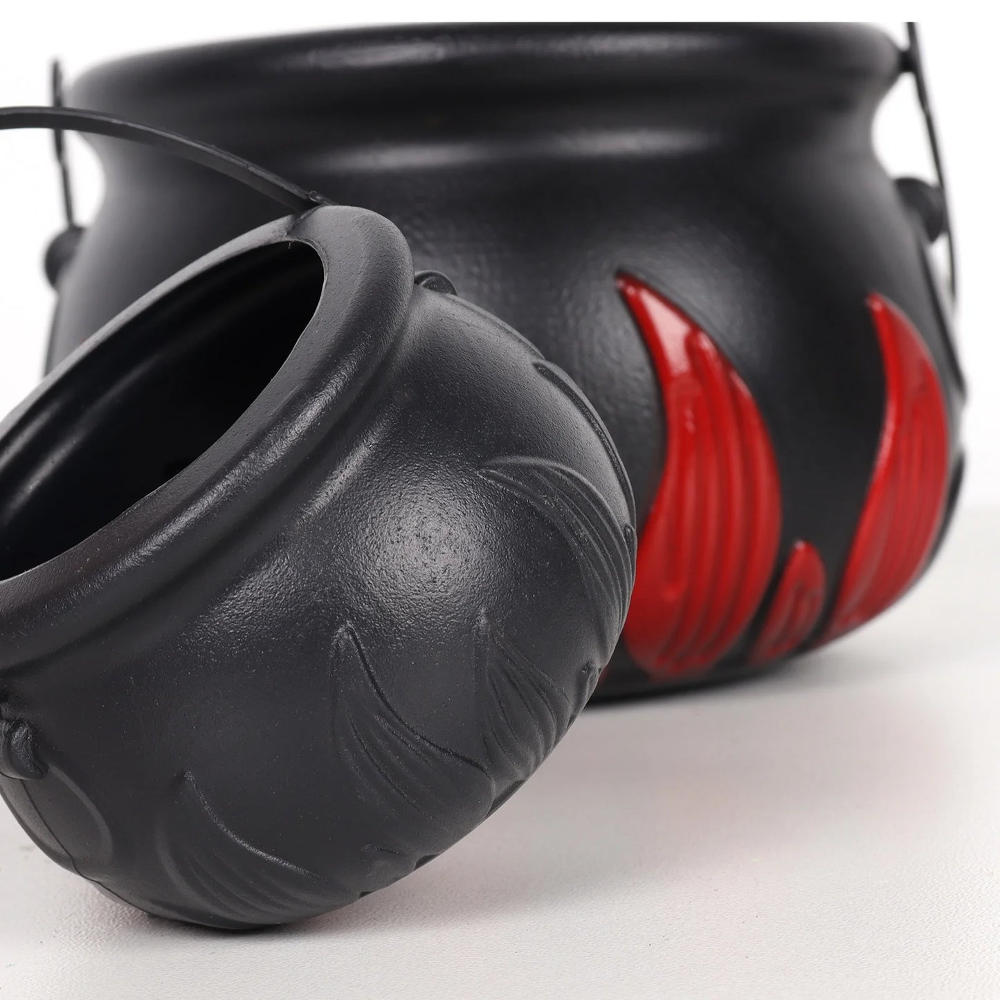 Halloween & Death Day Hot Sale Plastic Sugar Bucket Wholesale Party Halloween Novelty Children's Plastic Witch Pot Toy Set