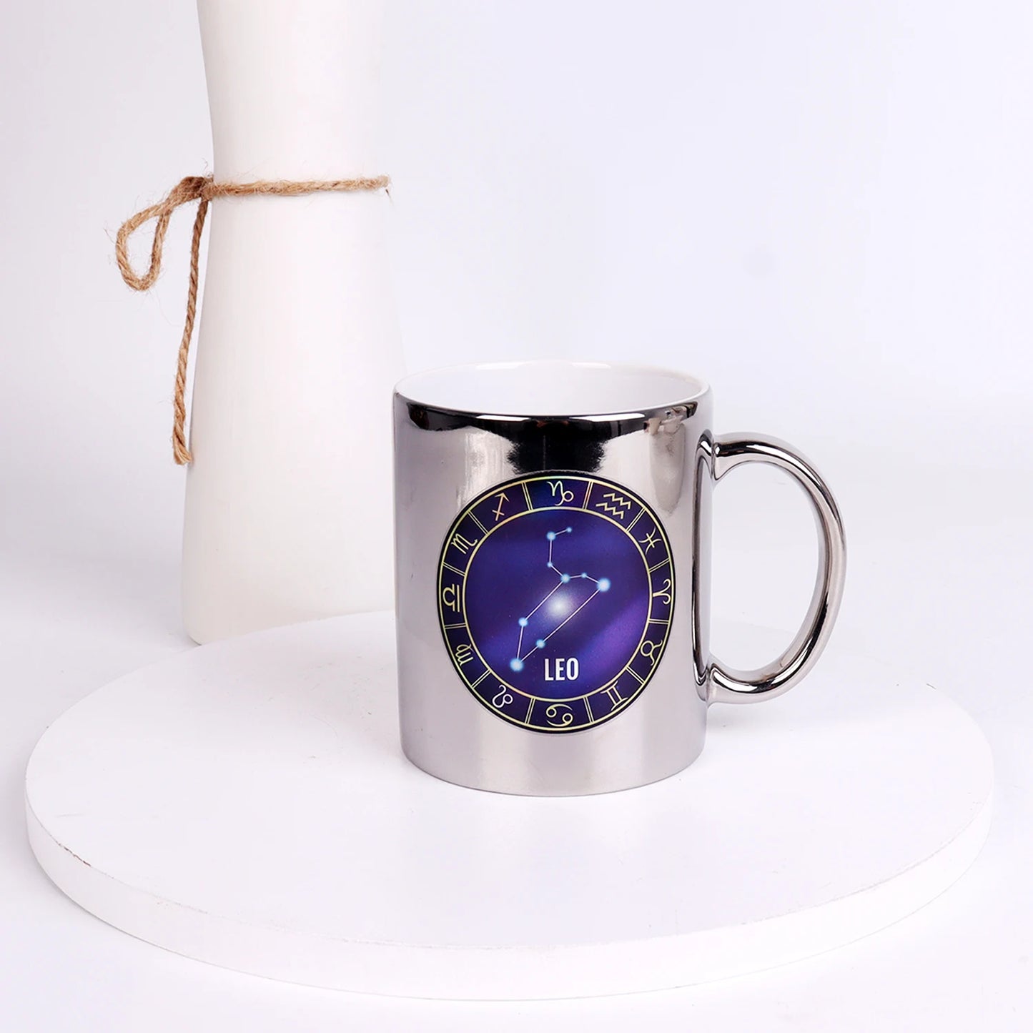 Coffee Cup Mother's Day Mug New Release Porcelain Sublimation Ceramic Milk Tea Cup 12 Different Constellation Cups Ceramic Coffee Cup New