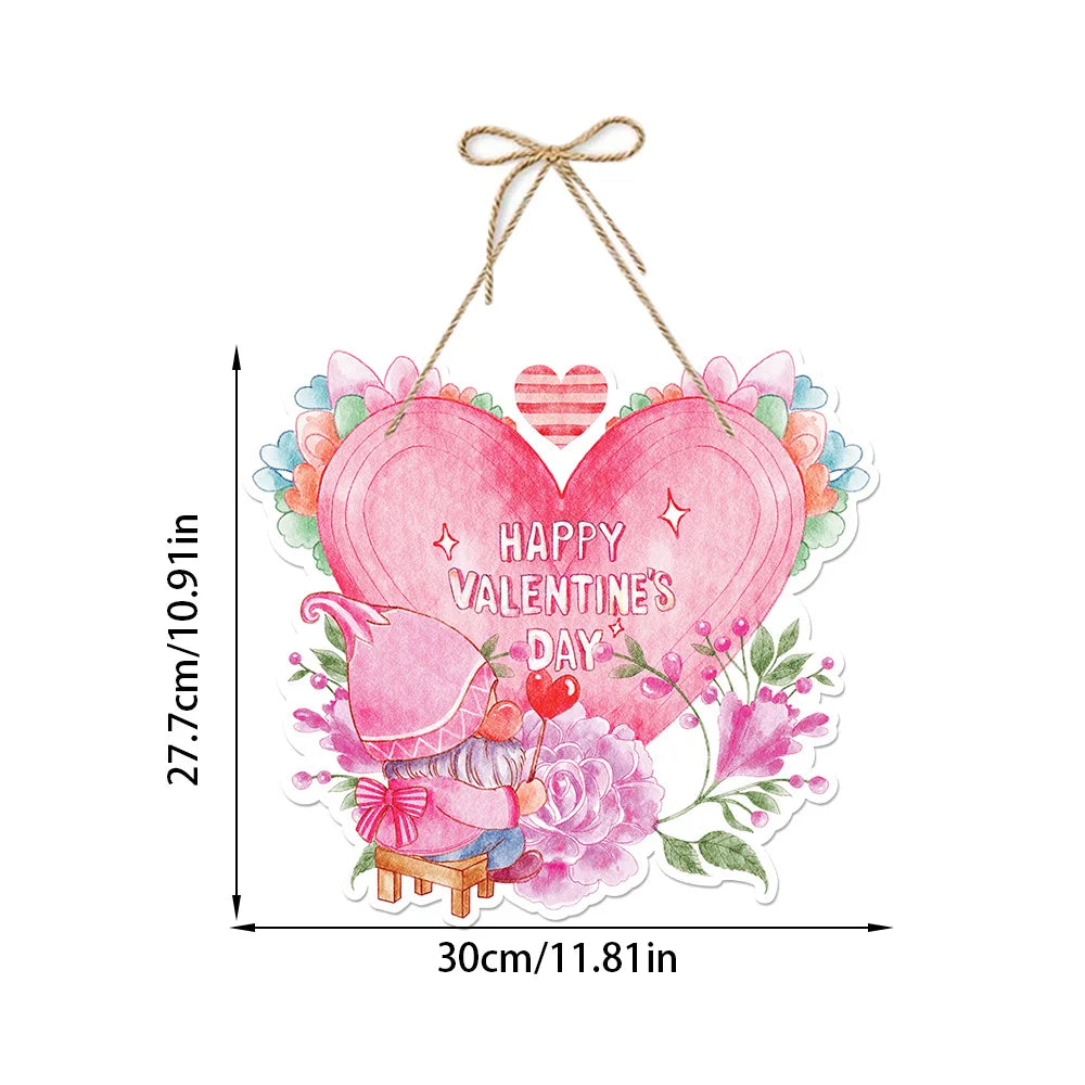Wedding Party 0 Novelty Heart Flower Paper Door Hanger Handmade Wall Decoration Party Wedding Home Celebration