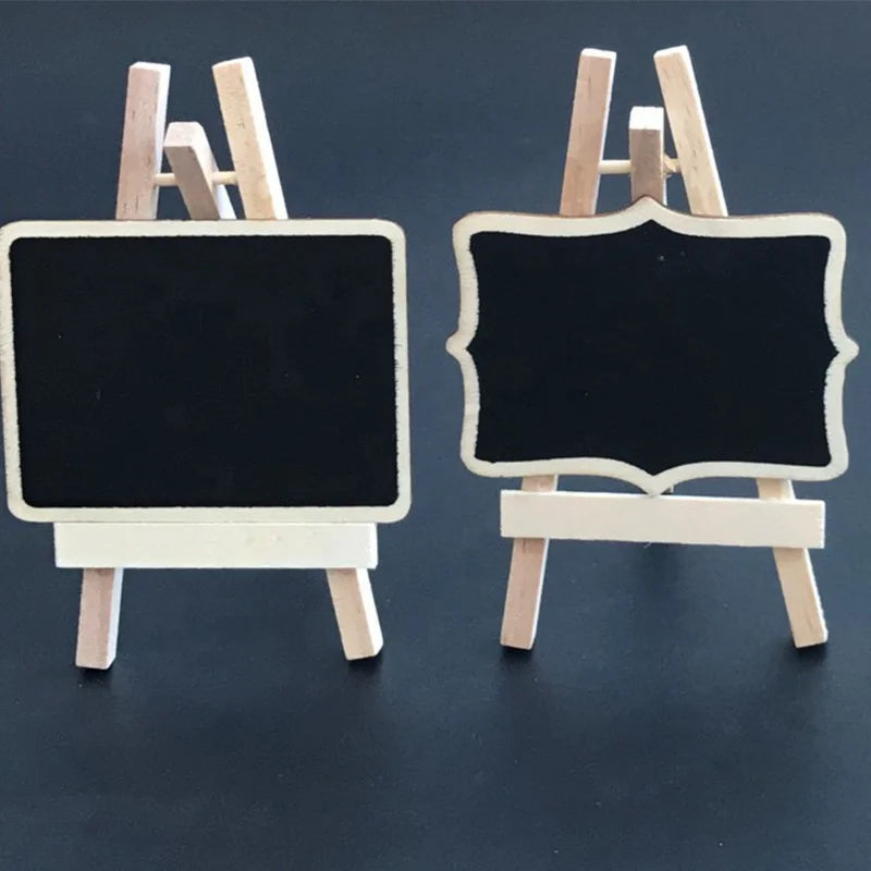 Wooden Crafts, Wedding Place Card Name Blackboard Table Number Location Card Message Board Signage Mini Wooden Blackboard