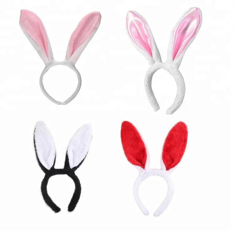 Costume Party Accessory Bunny Headband Rabbit Ear Hairband Easter Accessory