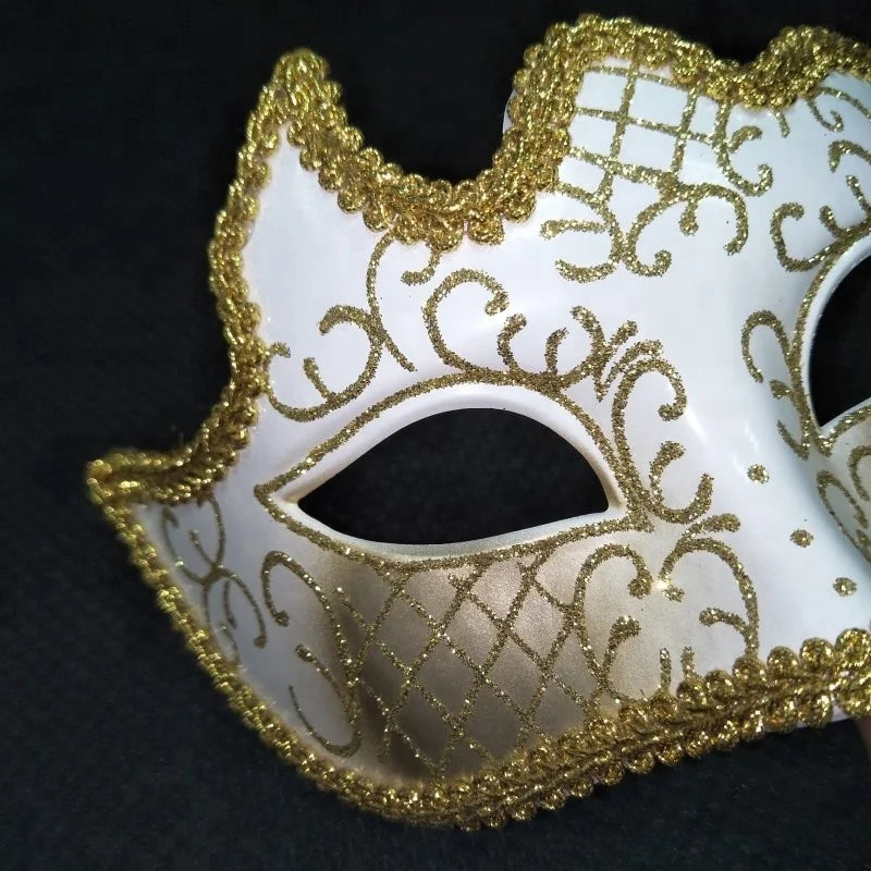 Halloween & Day of the Dead, Halloween Parties Love Costumes Party Accessories Venice Masks Glitter Makeup Masks