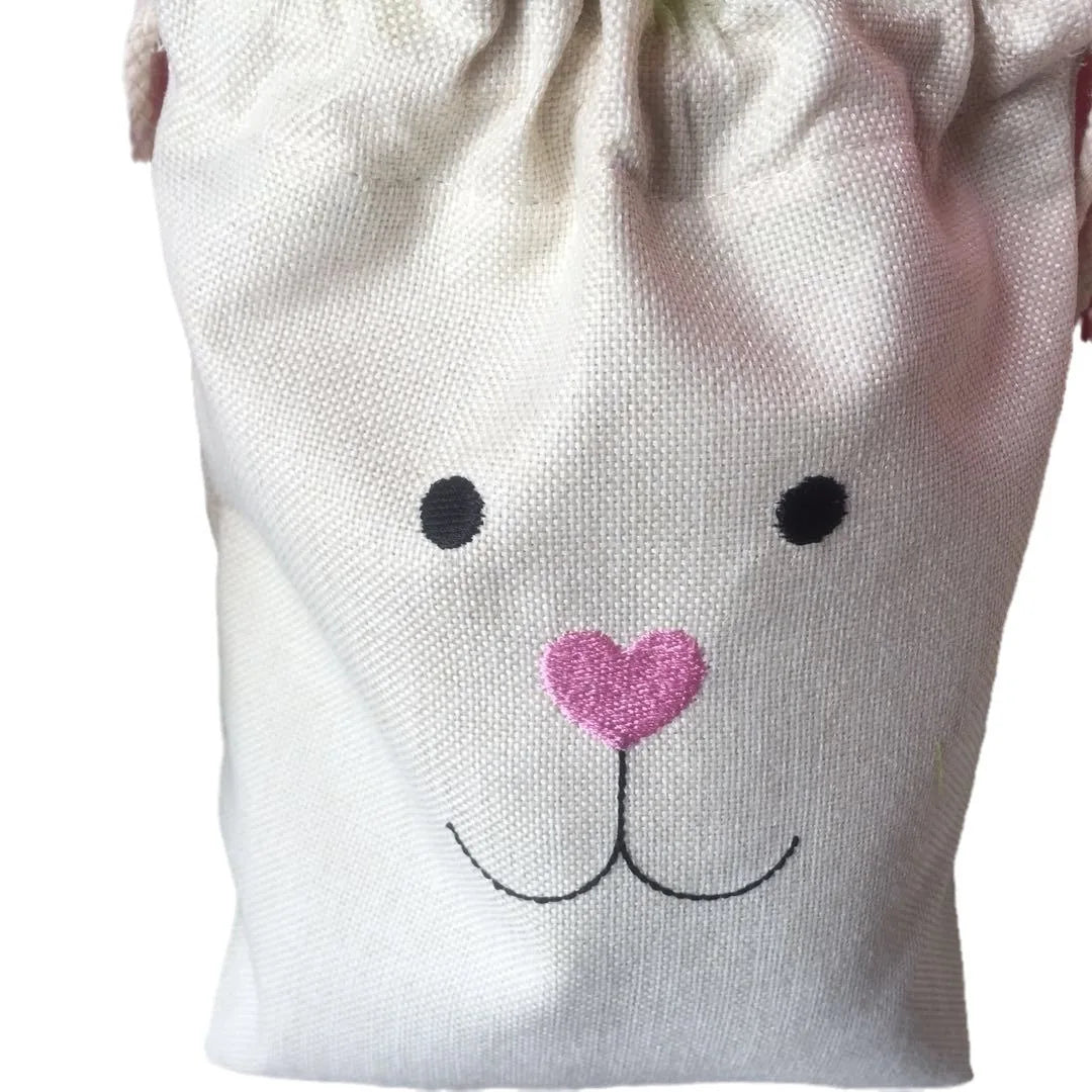 Easter and Thanksgiving 3 DIY Pull-Up Fine Linen Easter Ear Free Party Deals Gift Bags Kids Egg Hunt Stuffed Baskets