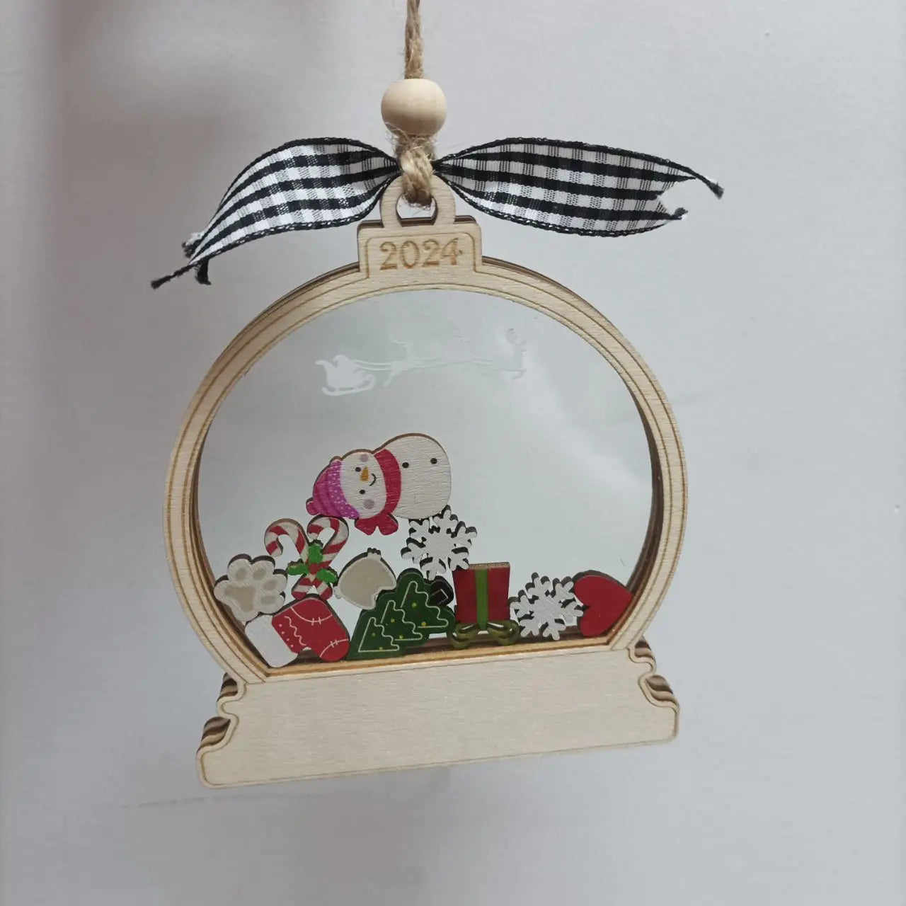 Personalized Gingerbread Hooded Family Christmas Ornaments, Custom Family Ornaments 2024 Cookie Ornaments Christmas Gifts