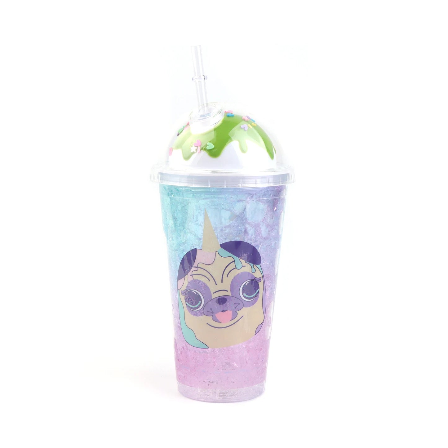 Birthday Party 2 Party Vendor Hot Sale 450ml Polystyrene Ice Cream Balls Pet Glitter Water Cup Back to School & Boys & Girls Summer Vacation