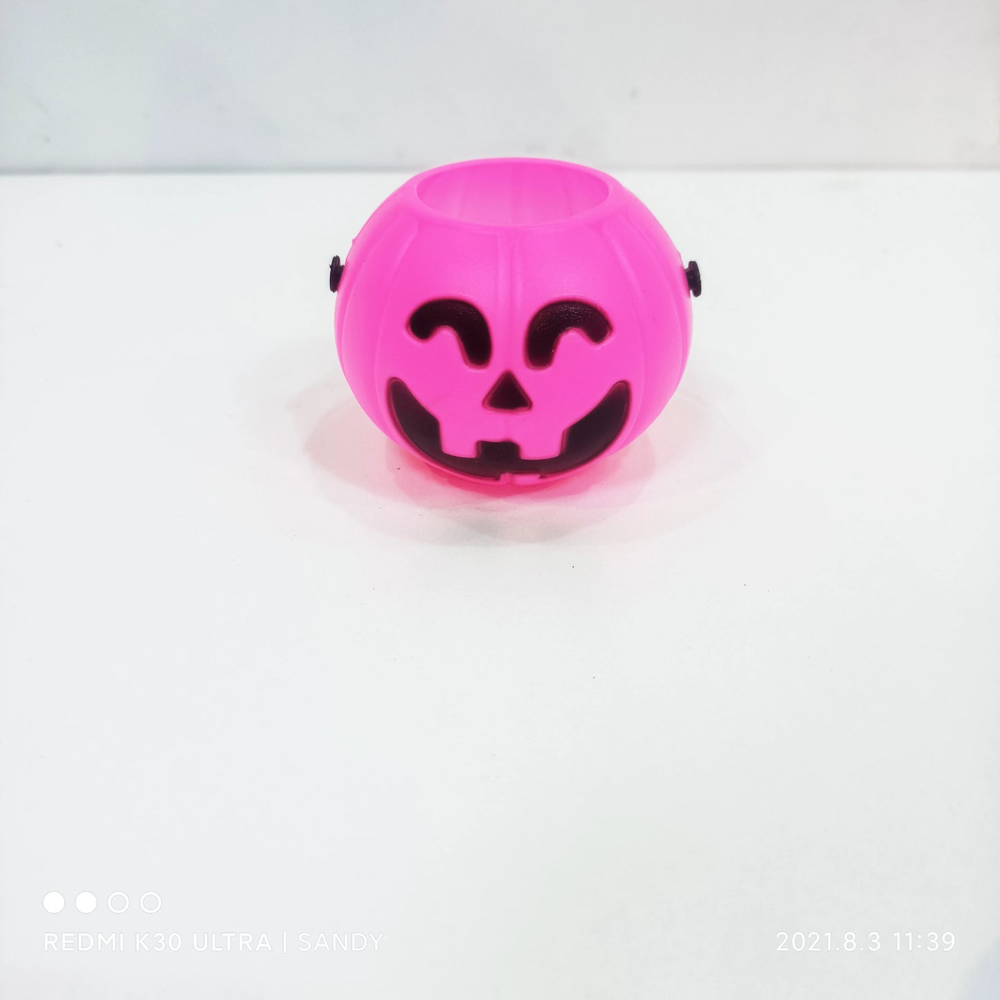 Halloween & Death Day Pumpkin Mini Bucket Halloween 12pcs Mini Plastic Candy Jar Container Kettle Party Love Fancy Trick or Treat Toys