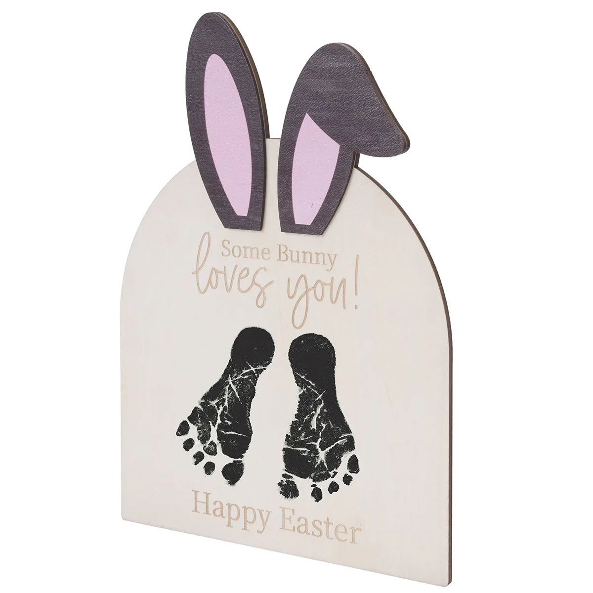 Easter and Thanksgiving 3 Personalize My First Easter Sign Baby Souvenirs Baby Footprints Easter Decoration Souvenirs Custom Baby Names First Easter Sign