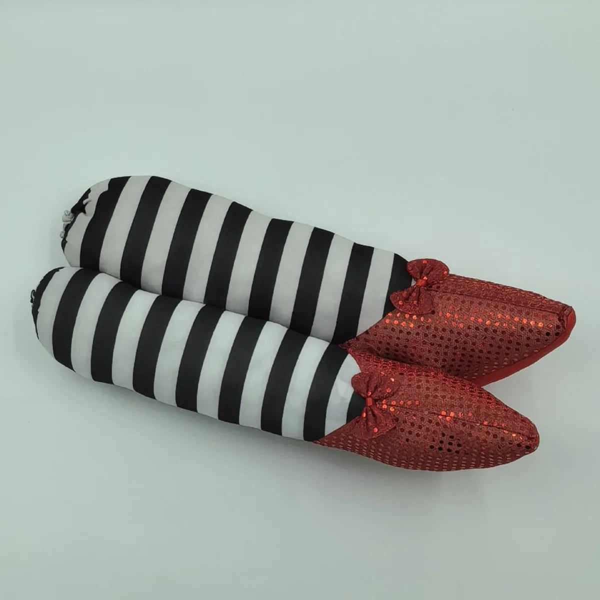 Halloween & Day of the Dead on Halloween Wicked Witch Legs Crush Witch Striped Feet Heels Halloween Decorative Witch Legs Halloween