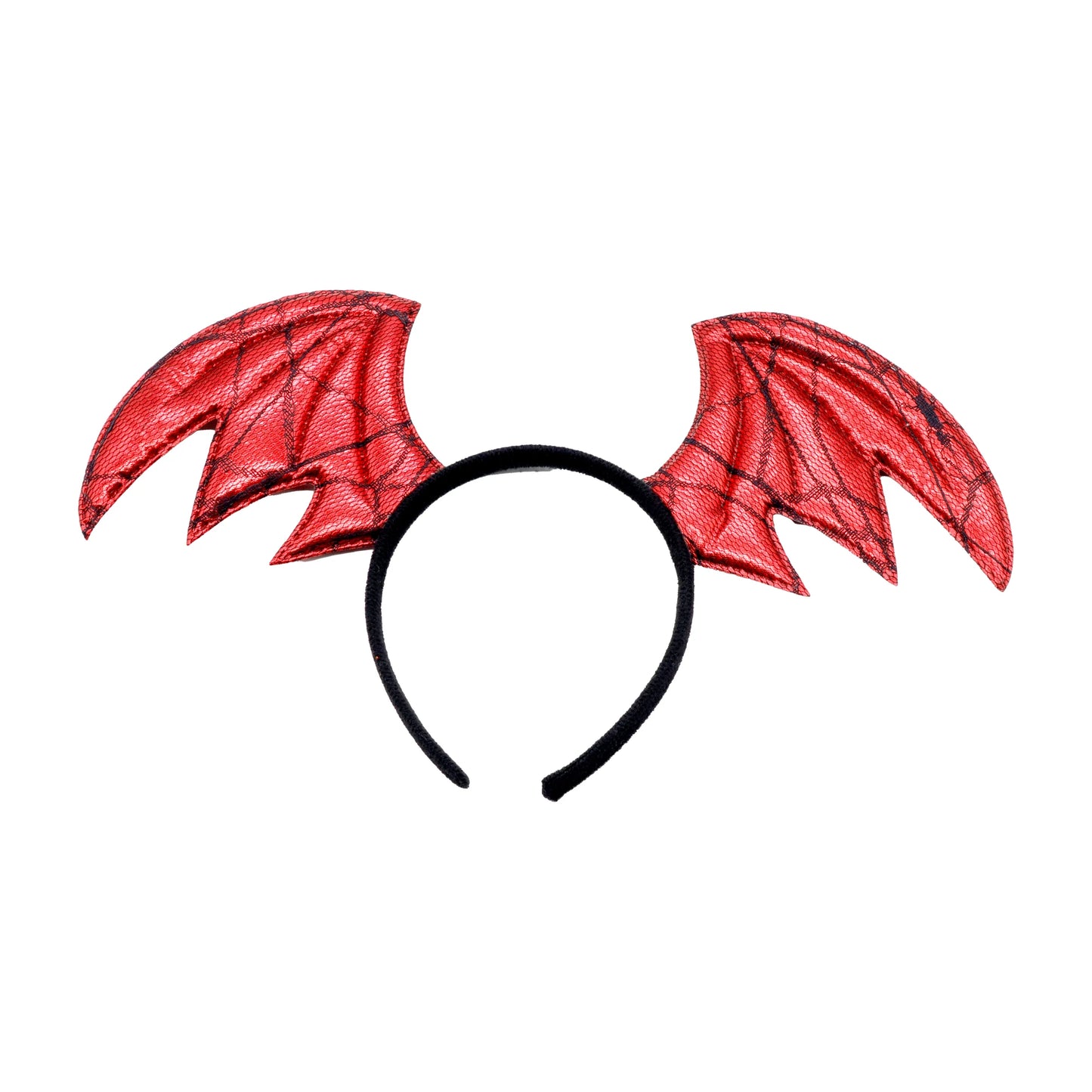 Halloween & Day of the Dead New Halloween Hair Accessories Free Size Headband Shiny Red Purple Bat Headband Halloween Party Costume Ornament
