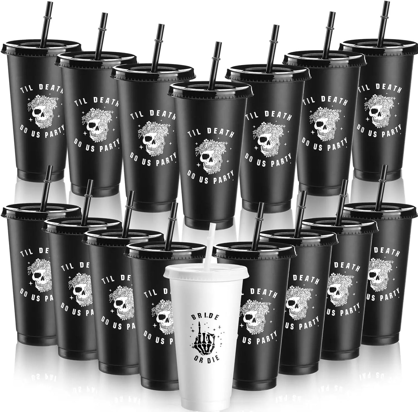 Birthday Party 710ml Custom Party Drink Cups Bachelorette Party Cups Bride or Die Plastic Cups