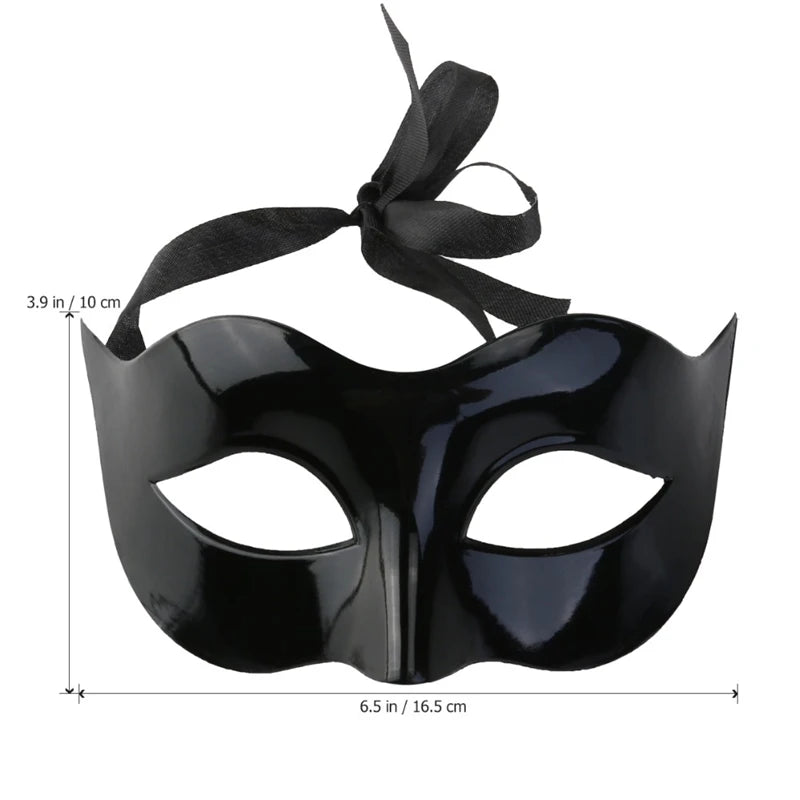 Halloween & Day of the Dead Gentleman's Masquerade Mask Halloween Cosplay Costume Wedding Decoration Props
