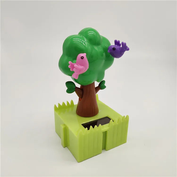 2020 new arrivals creative solar swing doll shaking head Christmas gift car ornament Christmas gift