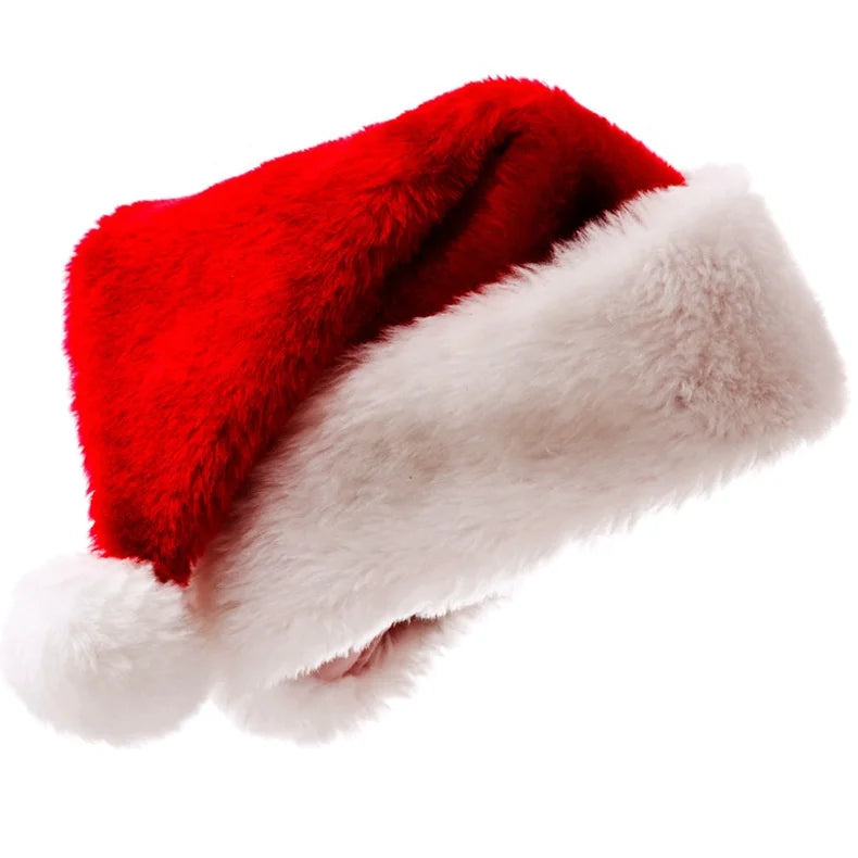 Classic Christmas Hat Christmas Plush Santa Hat