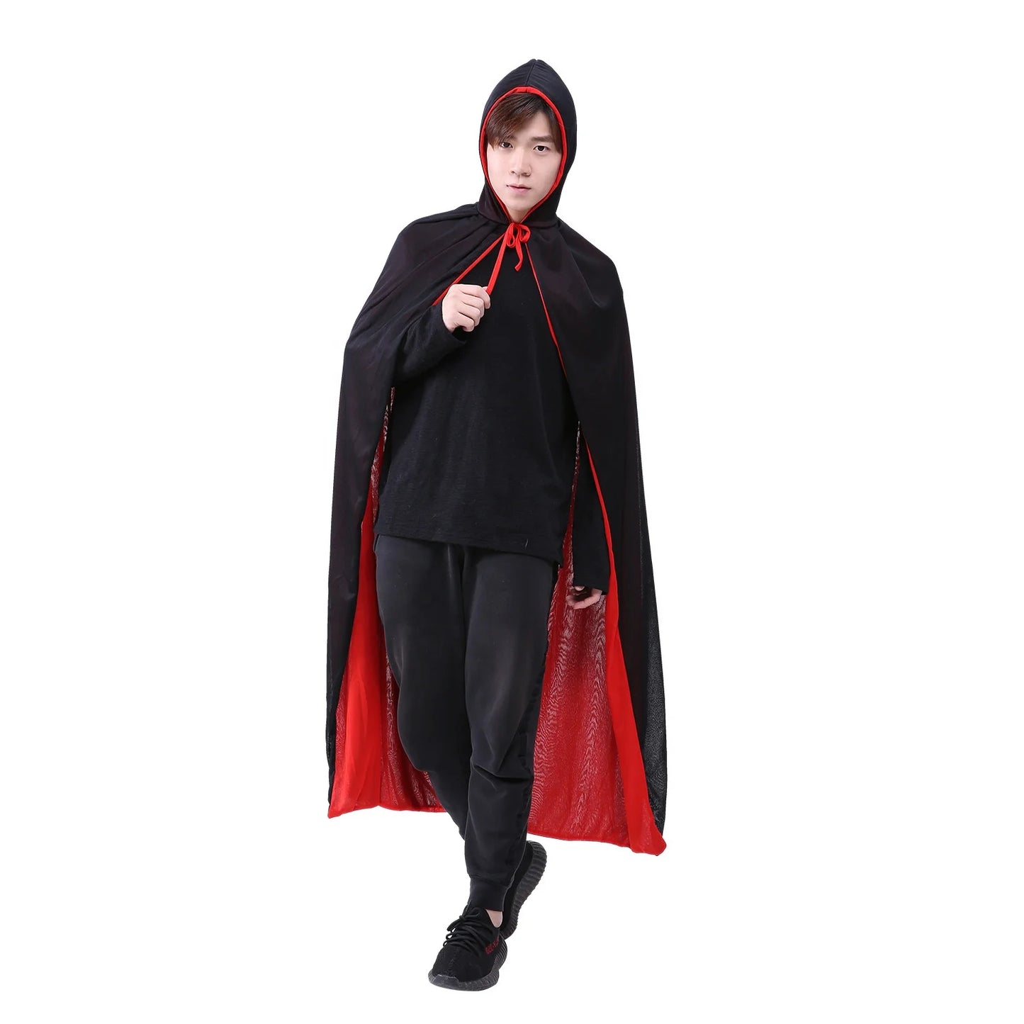 Halloween & Day of the Dead Party Adult Reaper Black Cape Cosplay Party Cosplay Ghost Accessory Set Halloween Costume Prop Set