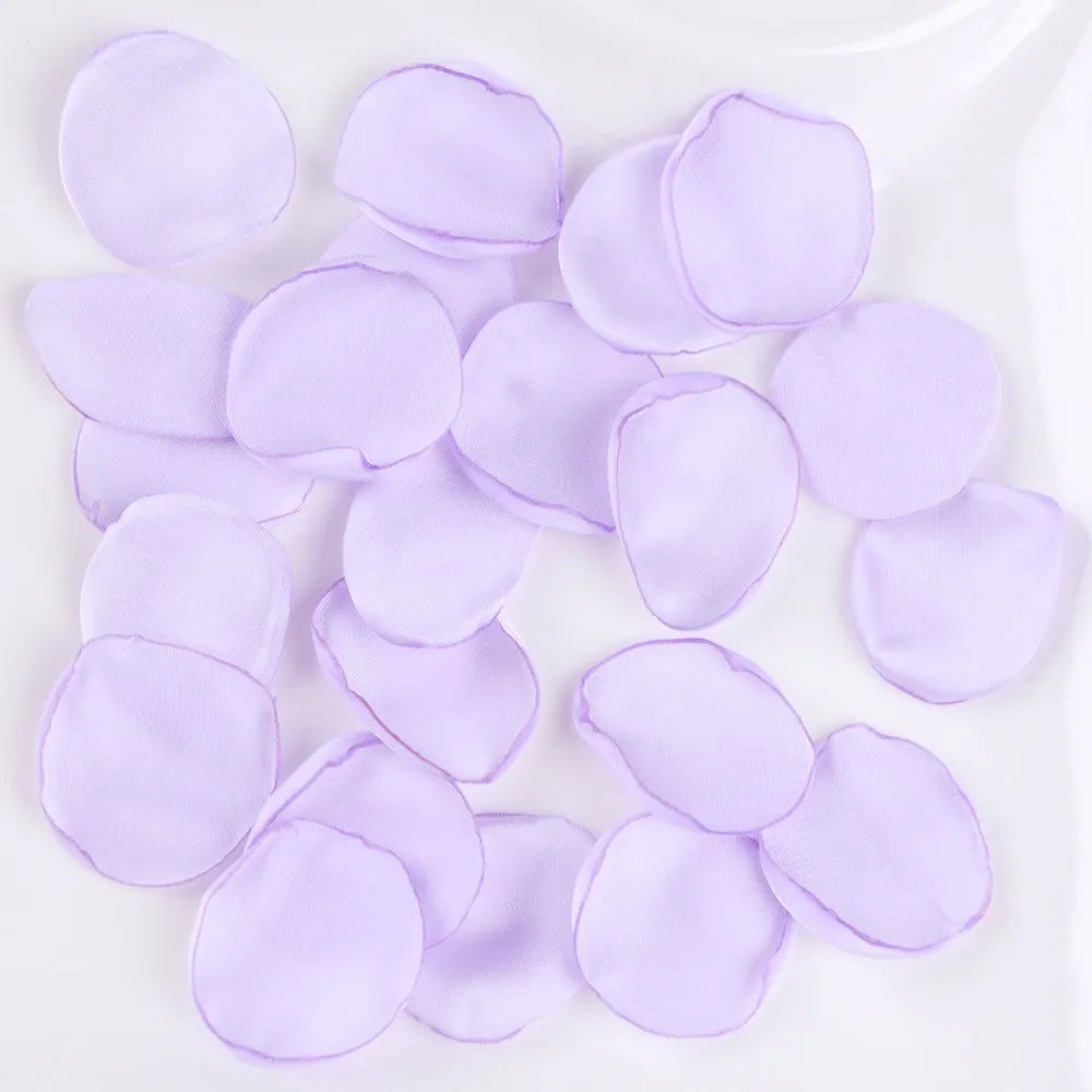 1 wedding party 200 pieces silk rose petals wedding flower girl table center ornament aisle confetti bride is valentine's petal decoration