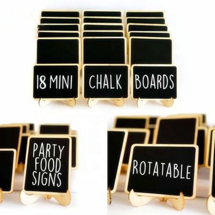 Wooden Crafts, Wooden Wedding Signs Plywood Small Blackboard Signs Wooden Personality Message Blackboard Party Signs