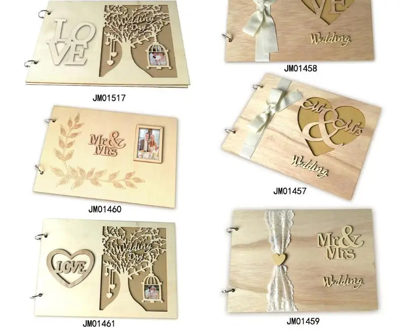 1 wedding party, album memory souvenir for wedding memory wedding gift engraved album gift for couple wooden wedding guestbook