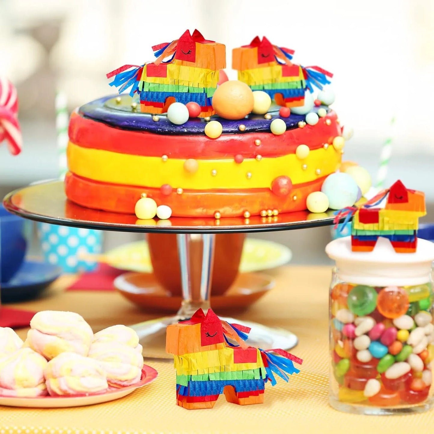 Mexican May Party Carnival Birthday Graduation Thanksgiving or Wedding Custom Carnival Donkey Pinata