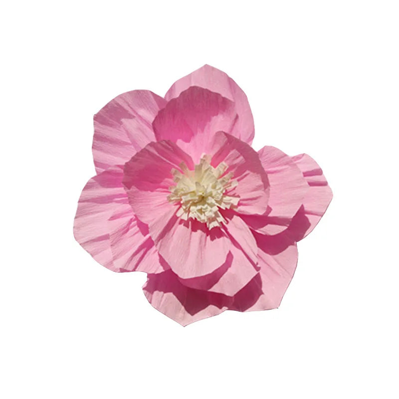 1 Wedding party, party background paper flower decoration supplies large peony leaf tape DIY hanging paper flower ball