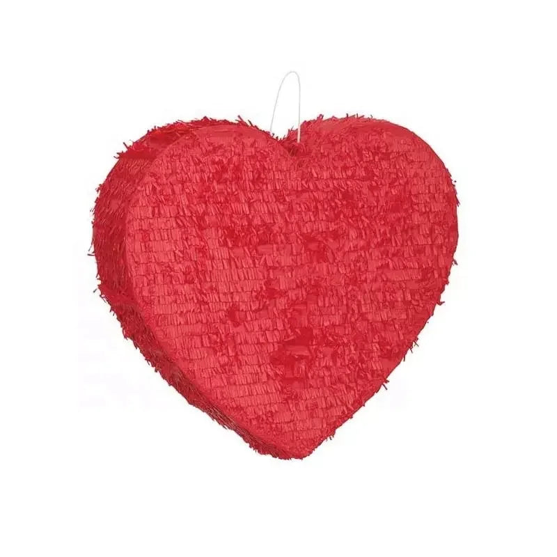 Wedding Party 0 Candy Boxes for, Offers Red Heart-Shaped Pinata