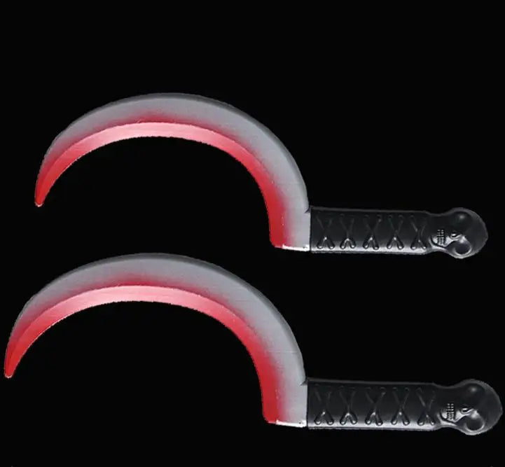 Halloween & Death Day Horror Halloween Bloody Machete Costume Props Party Cosplay Photo Props Butcher Kitchen Knife Plastic Halloween Bloody Knife
