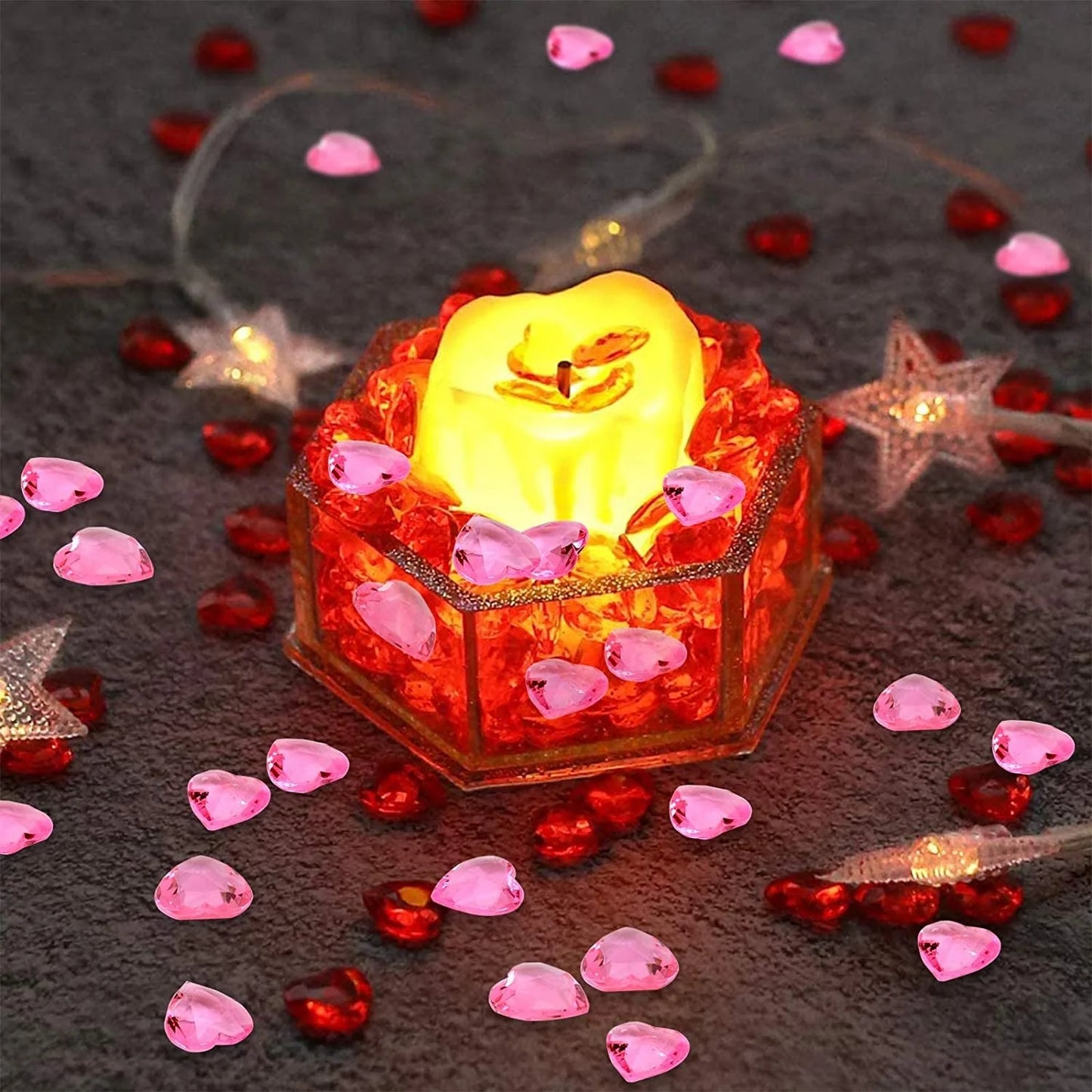 Wedding Party 0 Candy Boxes for, Offers Red Heart-Shaped Pinata