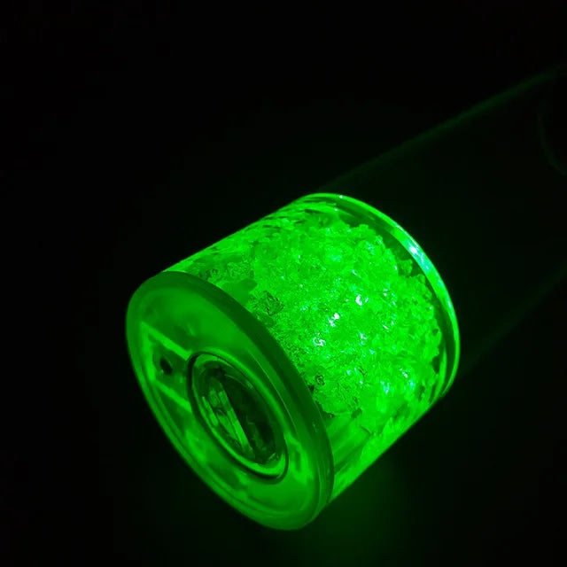 Halloween & Day of the Dead Dark Party Fun Event Glowing Liquid Activation Glitter Light Emitting Diode Plastic Adult Disposable Long Drinking Cup