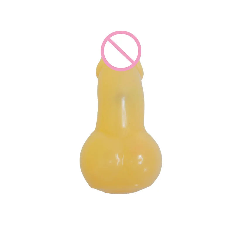 Bachelorette Party 1 Wholesale Party Favors Realistic Rubber Plastic Penis Squeezed Penis Pressure Relief Ball Anti-Pressure Novelty Gifts 