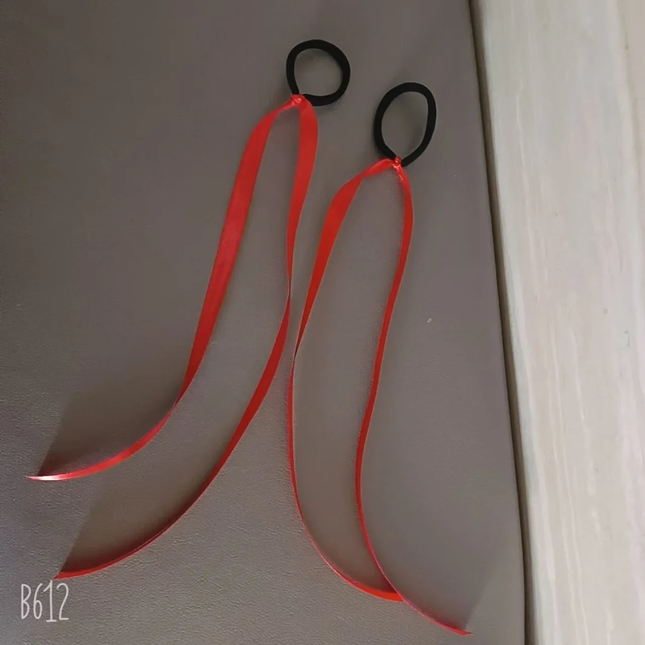 Wholesale 2025 headband children role play decoration red and black hair accessories cute fluff cartoon headband