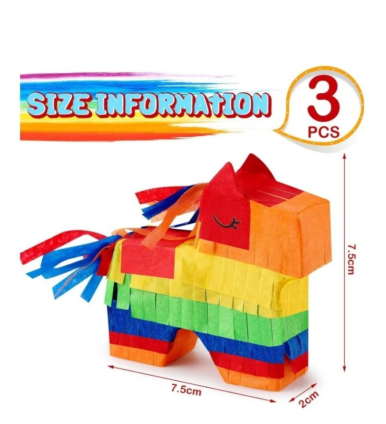 Mexican May Party Carnival Birthday Graduation Thanksgiving or Wedding Custom Carnival Donkey Pinata