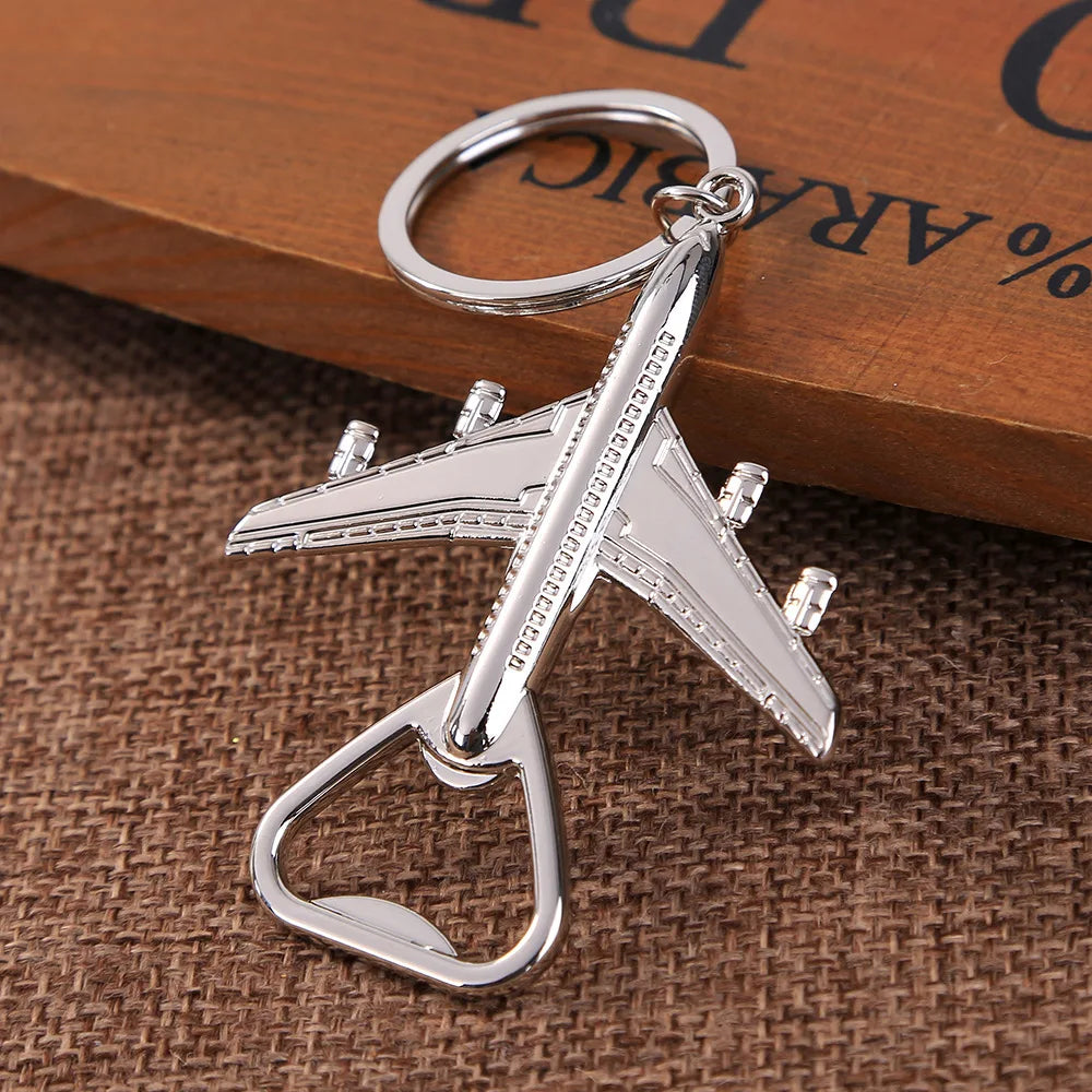 Birthday Party 2 Creative Wedding Supplies Airplane Keychain Beer Bottle Opener Vintage Bottle Opener Keychain Beer Bottle Opener