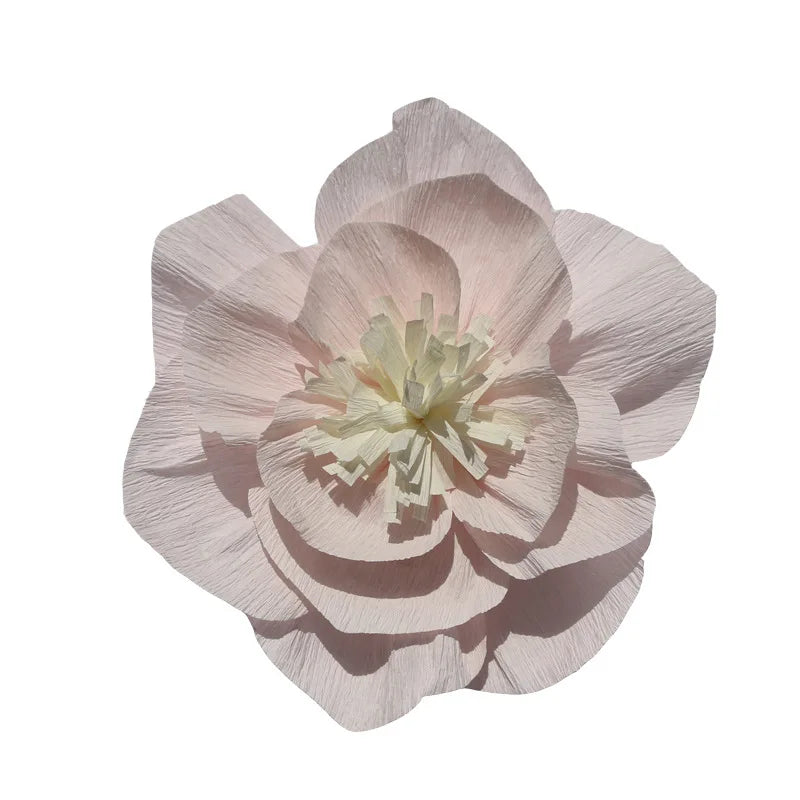 1 Wedding party, party background paper flower decoration supplies large peony leaf tape DIY hanging paper flower ball